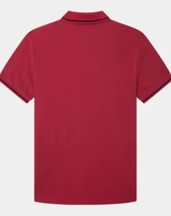 Homme Hackett London Polo Regular Fit piqué Blason rouge