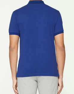 Hot Hackett London Polo Slim Fit uni bleu