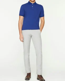 Hot Hackett London Polo Slim Fit uni bleu