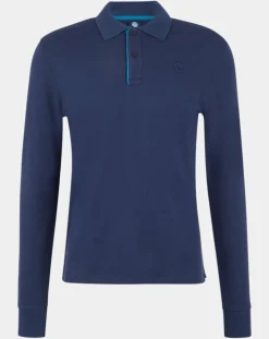 New North Sails Polo Stretch Piqué bleu marine