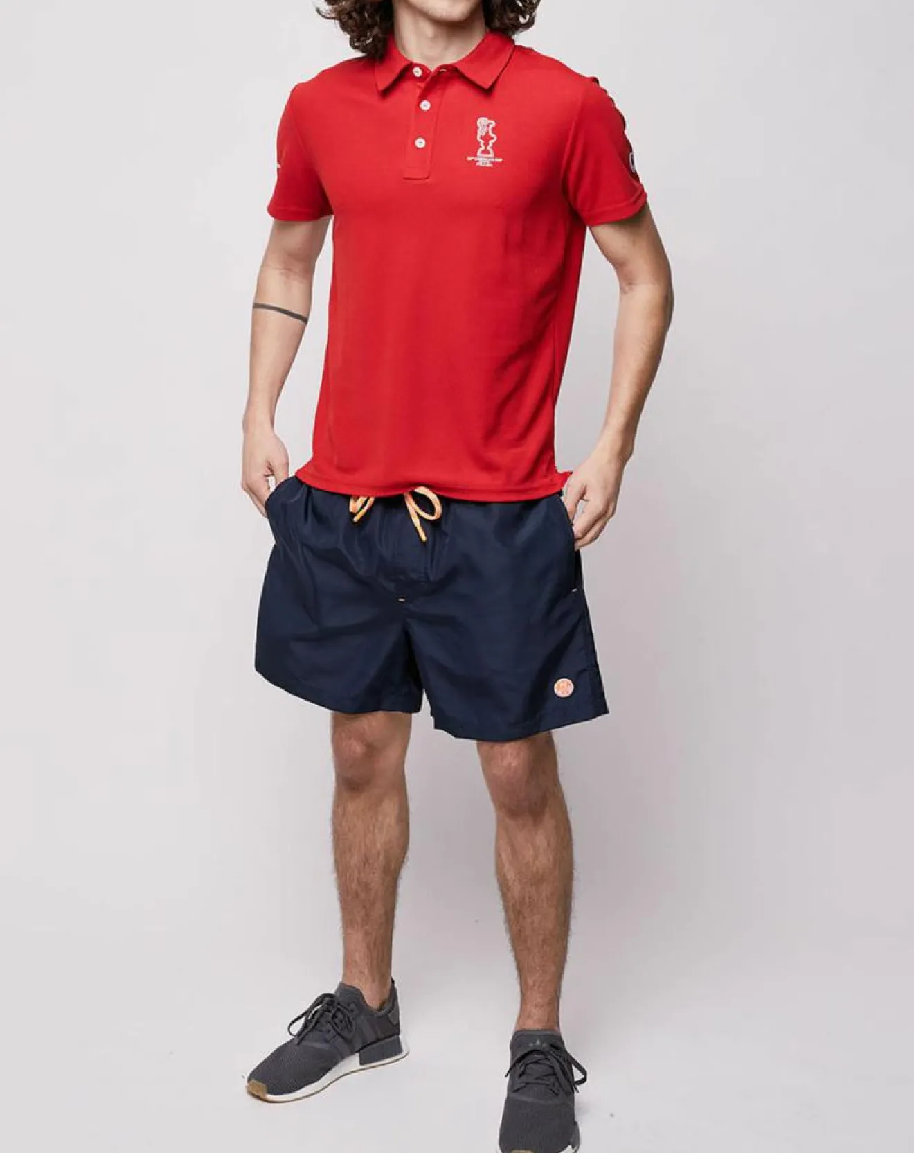 Homme North Sails Polo Valencia Signature rouge
