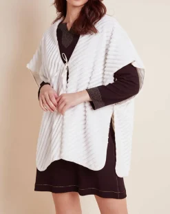 Clearance Le Chat Poncho Essentiel écru