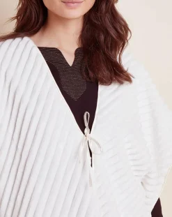 Clearance Le Chat Poncho Essentiel écru