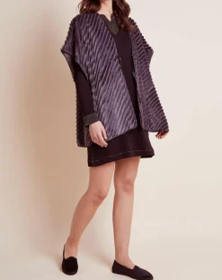 Femme Le Chat Poncho Essentiel gris vison