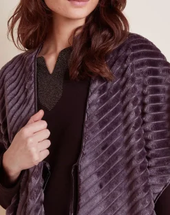 Femme Le Chat Poncho Essentiel gris vison