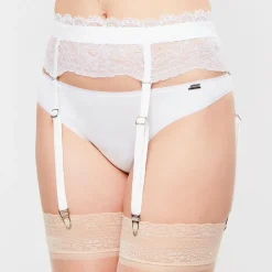 Femme La Perla Porte-jarretelles Charisma blanc