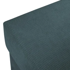 Online Mazzini Sofas Pouf Quince bleu - 64x64x37 cm