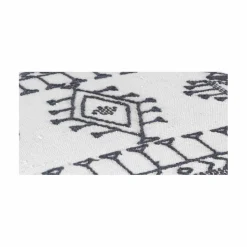 Bois & Chiffons Pouf tribal rond 90 cm Acacia M&M offer Gris argent - 90x90x45 cm