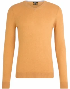 Online Galeries Lafayette Pull 100% Cachemire Avy col V beige