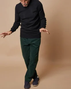 Homme Oscar et Louise Pull 100% Cachemire Lucien col V noir