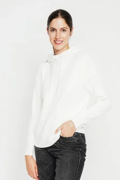 Femme Assuili Pull à capuche naturel