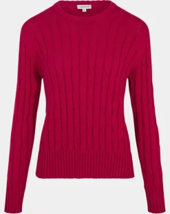 Sale Jodhpur Pull 100% Coton bioologique Bong rose foncé