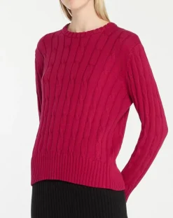 Sale Jodhpur Pull 100% Coton bioologique Bong rose foncé