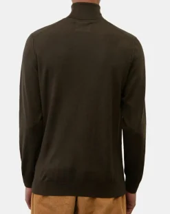 Sale Marc O'Polo Pull 100% Laine marron foncé