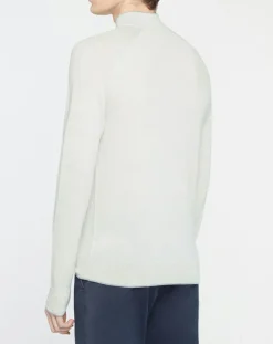 Sale Hackett London Pull 100% Laine Mérinos écru