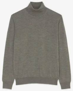 Discount Marc O'Polo Pull 100% Laine Mérinos gris