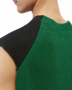 Homme Marc O'Polo Pull 100% Lin Sans manches multicolore