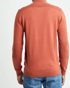 Homme Kaporal 5 Pull Ada terracotta