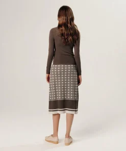 Femme Rodier Pull Adline double face blanc écru