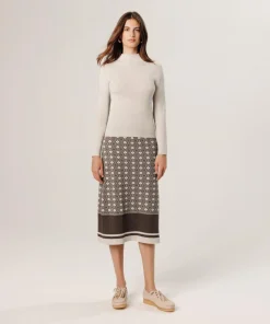 Femme Rodier Pull Adline double face blanc écru