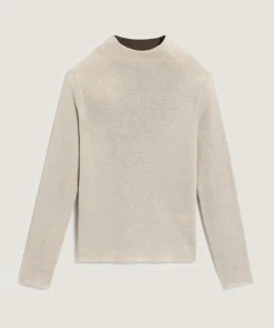 Femme Rodier Pull Adline double face blanc écru