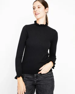 Femme Assuili Pull Alix noir
