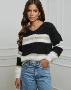 Femme L'Armoire de Suzette Pull Anna noir