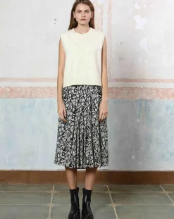 Femme See u Soon Pull Aurore blanc