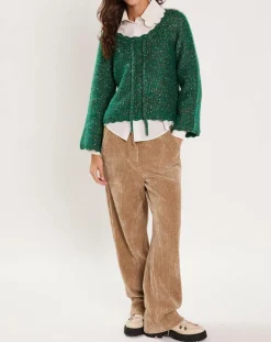 Best Manoush Pull Bonbon vert gazon