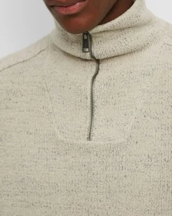 Homme Marc O'Polo Pull camionneur chenille écru