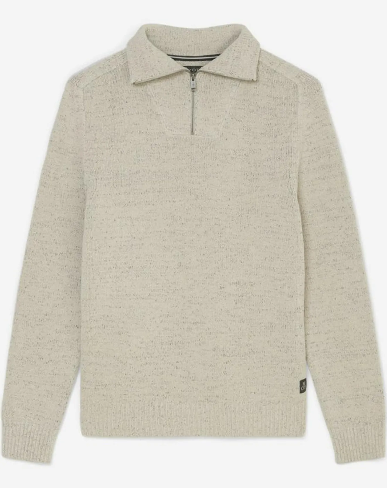 Homme Marc O'Polo Pull camionneur chenille écru