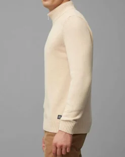 Sale Marc O'Polo Pull Camionneur en Laine & Coton écru