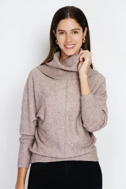 Best Assuili Pull col boule désert