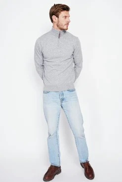 Homme C&Jo Pull col camionneur flanelle