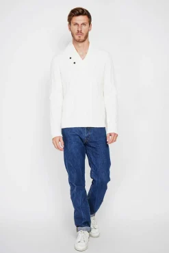 Best C&Jo Pull col châle naturel