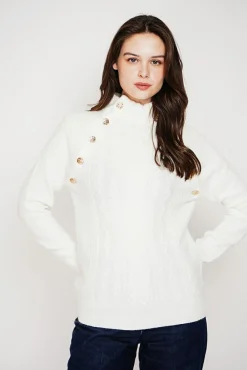 C&Jo Pull col montant naturel