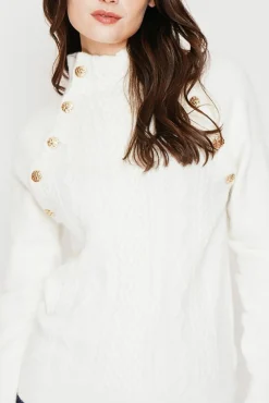 C&Jo Pull col montant naturel