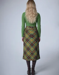 Sale Manoush Pull col roulé Petite Côte vert