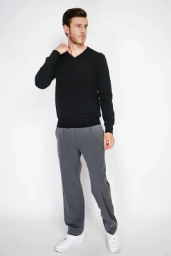 Sale C&Jo Pull col V noir