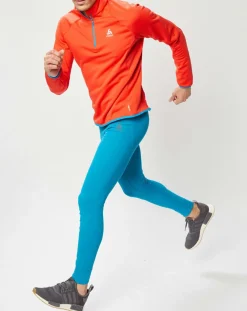 Clearance Odlo Pull col zippé Ceramicwarm rouge