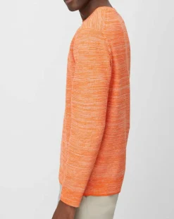 Marc O'Polo Pull Coton Mouliné orange