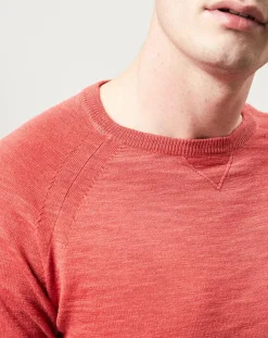 Sale Hartford Pull Crew Slub rouge