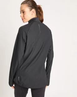 Outlet Odlo Pull de running 1/2 zip Zeroweight noir