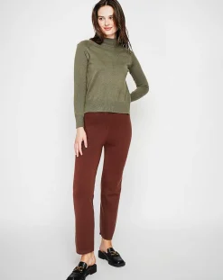 Femme Cachemire & Jo Pull Emilie kaki