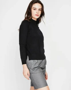 Femme Cachemire & Jo Pull Emilie noir