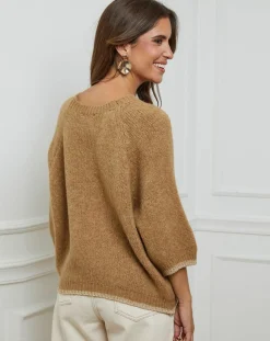 Sale L'Armoire de Suzette Pull Emma camel
