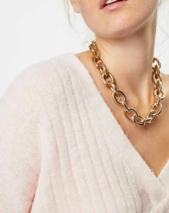 Discount Maison Anje Pull en Alpaga & Laine mélangés Lemabillon macaron