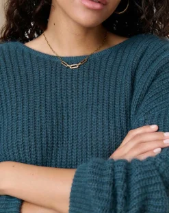 Femme Garance Paris Pull en Angora mélangé Kiwi émeraude