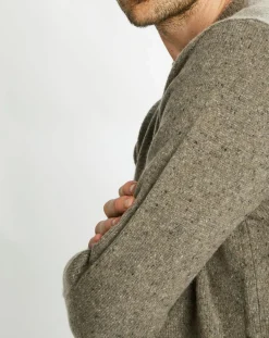 Best Galeries Lafayette Pull en Cachemire & Laine Meps col rond gris