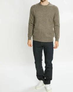 Best Galeries Lafayette Pull en Cachemire & Laine Meps col rond gris